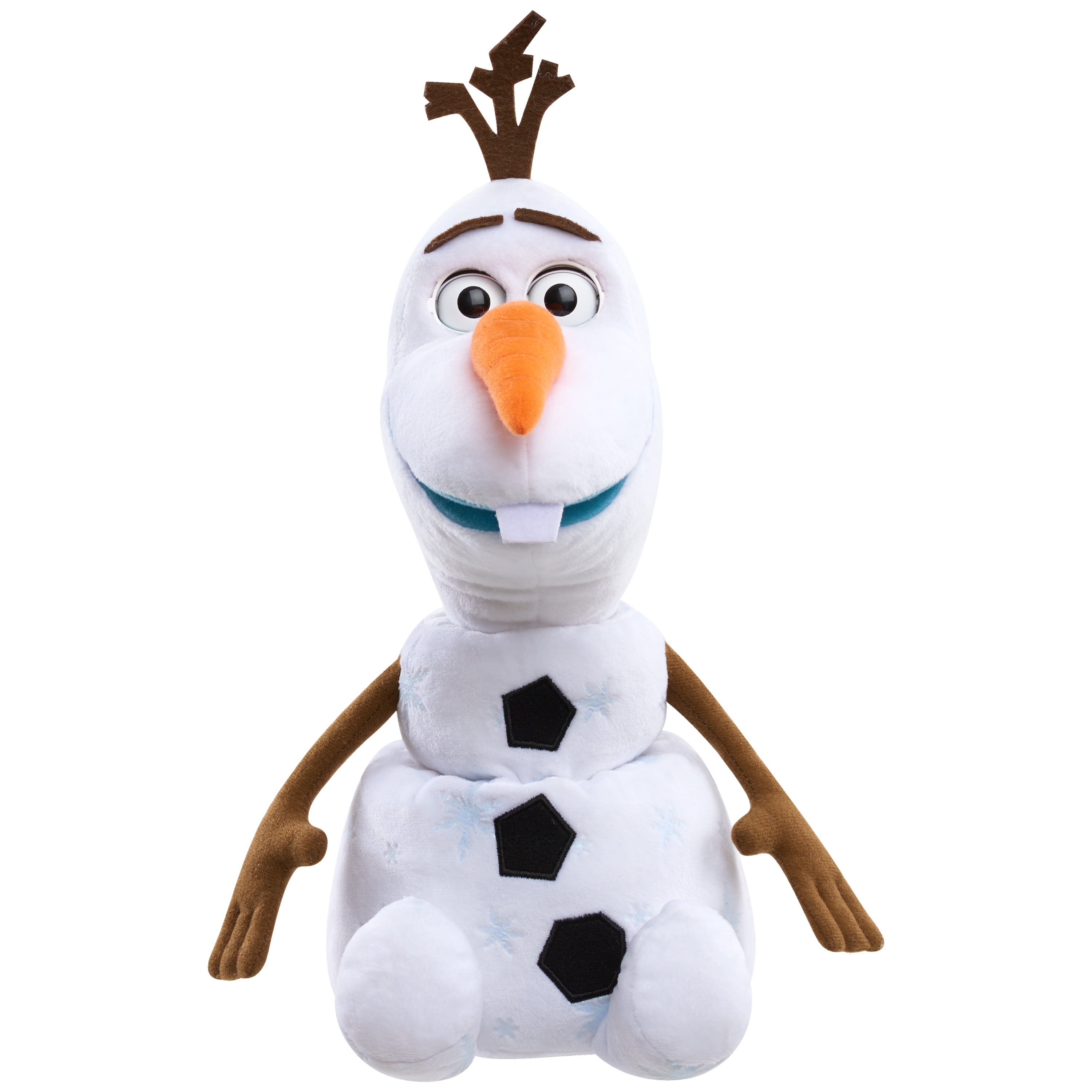 1x Official Olaf Snowman Stuffed Plush Doll Ty Beanie Babies Disney Movie Frozen for sale online 