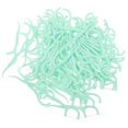 thumbnail image 2 of Thin Floss Picks Oral Cleaning Tools 200Pcs For Adults Daily Cleaning With PP Material In Green Color, 2 of 4