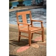thumbnail image 7 of 7-Piece Teak Dining Set: 69" Folding Table + 6 Osbo Arm Chairs, 7 of 7