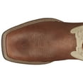 thumbnail image 4 of Justin Boots Mens Canter Square Toe Pull On Cowboy  Mid Calf Boots, 4 of 5