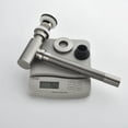 thumbnail image 6 of Bathroom Sink P-Trap Complete Set Adjustable Threaded Tube 1-1/4 Bottle Trap Solid Brass Drain Stopper Brushed Nickel, 6 of 7