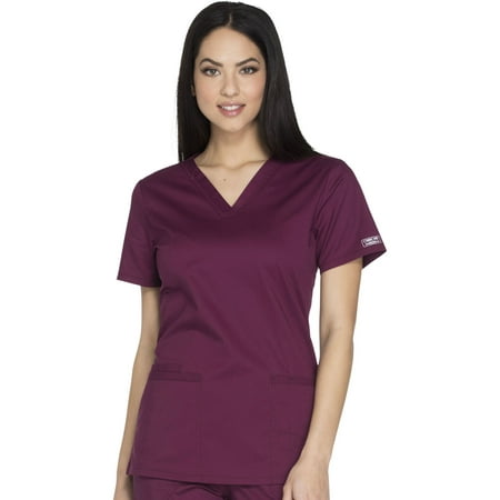 

Cherokee Workwear Core Stretch Women s Scrubs Top V-Neck WW630