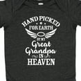 thumbnail image 4 of Inktastic Handpicked for Earth by My Great Grandpa in Heaven Boys or Girls Baby Bodysuit, 4 of 5