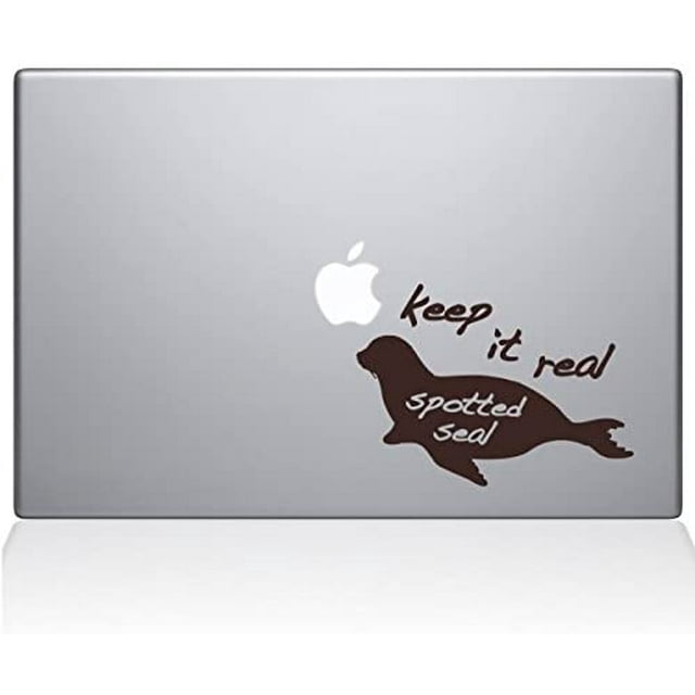 The Decal Guru Garder Vrai Tacheté MacBook Autocollant Vinyle - 15" MacBook Pro (2016 et Plus Récent) - Brun