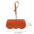 thumbnail image 6 of tasrioml Sunglasses Case Soft Faux Leather Sunglasses Pouch Bag Eyeglass Case Travel Eyewear Holder Portable Slip Bag for Women Men, 6 of 8