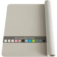 thumbnail image 1 of XINQIHANG Extra Large Silicone Table Mat Food-Grade Silicone Mat Crafts Kids Placemat Desk Countertop Waterproof Protector Heat Insulation Kitchen Pastry Rolling Dough Pad 27.6 x 19.7'' Light Gray 1, 1 of 7