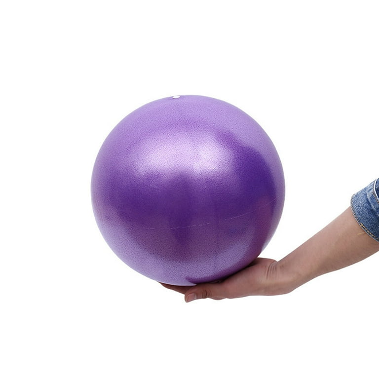 Yoga Ball, 25cm Pilates Ball, Small Fitness Ball, Fitness Ball, Yoga Ball,  Yoga Exercise Ball, Used For Fitness, Rehabilitation, Back Training-violet