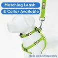 thumbnail image 6 of Pawtitas Reflective Dog Harness - Green - (XS) Extra Small Step in Dog Harness Training & Walking, 6 of 9