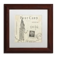thumbnail image 2 of Trademark Fine Art "Postcard Sketches I" Canvas Art by Anne Tavoletti, White Matte, Wood Frame, 2 of 5