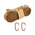 thumbnail image 4 of koolsoo Tent Awning Extension Belt Clothesline Accessories Hanging Strap Hanging Rope Camping Lanyard for Camping Lamp Dinnerware BBQ Khaki, 4 of 7