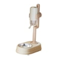 thumbnail image 3 of lingqin Automatic Pet Feeder with Independent Water Dispenser, Removable Stainless Steel White, 3 of 9