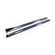 thumbnail image 5 of Faldones laterales universales para coche, divisores de extensión, Kit de carrocería, extensiones de Panel , 2M, accesorios duraderos para , Fibra de Carbono Azul DYNWAVEMX Extensión de faldones laterales de coche, 5 of 8
