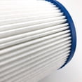 thumbnail image 3 of Filtro para piscina inflable, recambio esencial para limpieza óptima, compatible con Bestway VII e Intex D, modelo corto φ107*95mm, azul con blanco., 3 of 6