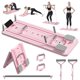 thumbnail image 1 of Set Pilates Reformer JANUA, tabla de pilates con barra de flexiones, color rosa, 1 of 6