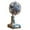Blue, variant on Desk Fan USB Rechargeable Quiet Portable Tabletop Personal with 3 Speeds and Powerful Airflow for Home Kitchen Car Travel
