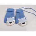 thumbnail image 2 of Guantes de punto para bebé Manoplas mágicas de invierno Gruesas y cálidas con forro polar Guante cálido de invierno para niños Mitones Juego de esquí Guante cálido para nieve con Str antipérdida, 2 of 5