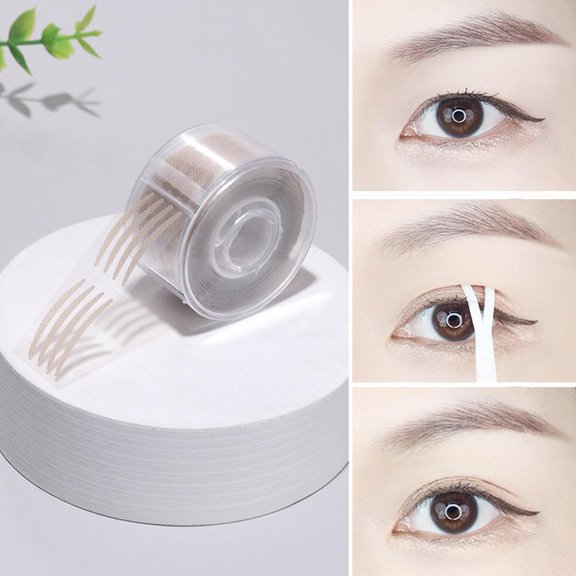 Eyelid Tape, Glue Free Invisible Eyelid Lifter Strips, Suitable for Uneven or Monolids