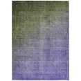 thumbnail image 2 of HomeRoots 563726 10 x 14 ft. Olive Green & Purple Ombre Washable Non Skid Indoor Outdoor Rectangle Machine Woven Area Rug, 2 of 3