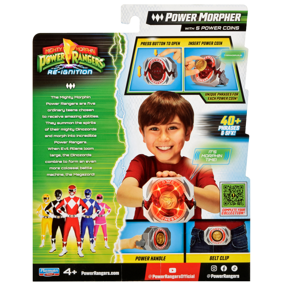 Mighty Morphin Power Rangers: Re-Ignition - Power Morpher Role Play by Playmates Toys.