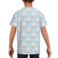 thumbnail image 5 of Wukai Dog Youth Unisex Short Sleeve T-Shirt for Boys, Girls, Teens, and Kids-Small, 5 of 7