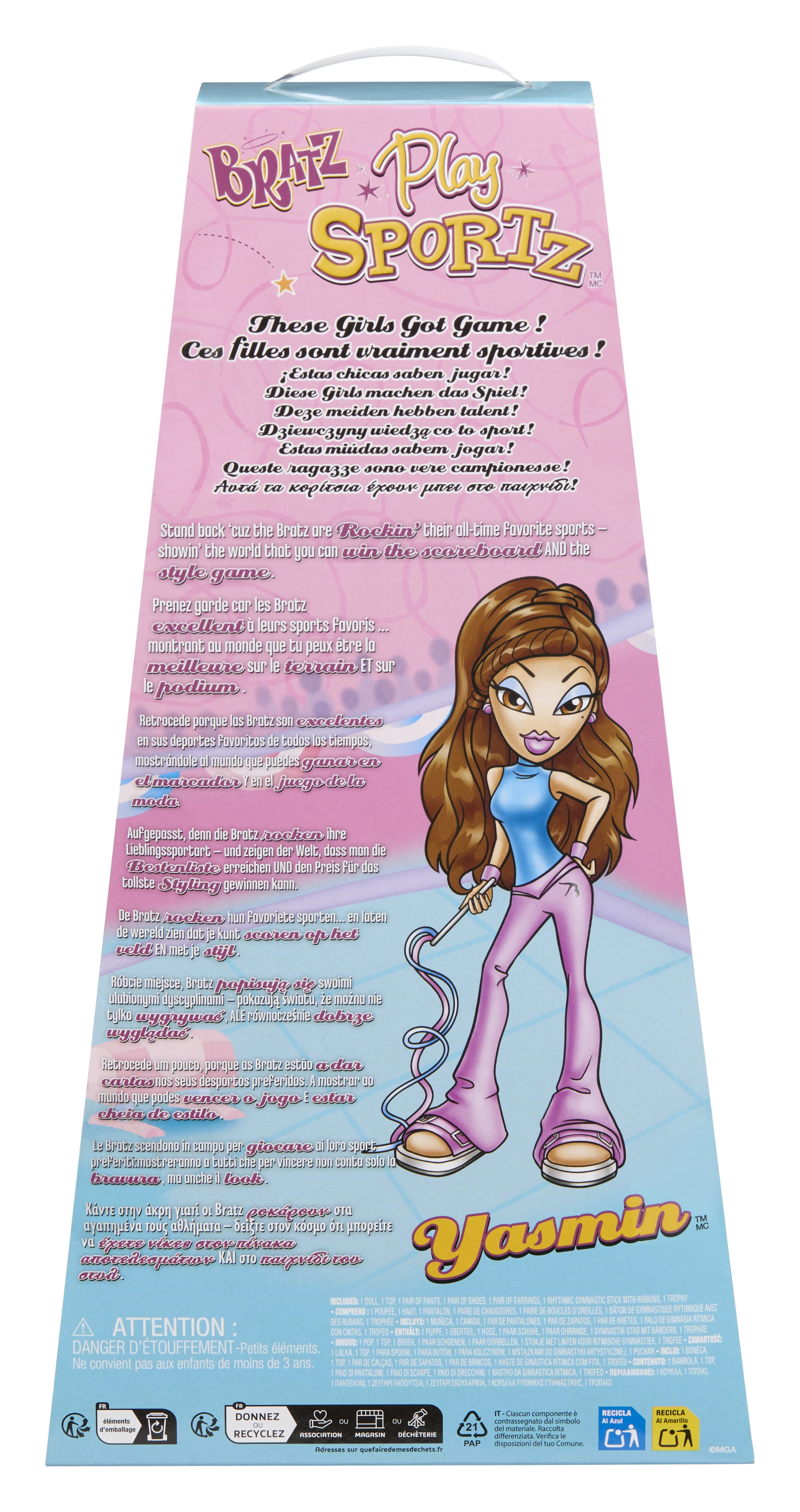 Bratz Play Sportz- Yasmin (Gymnastics)