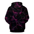 thumbnail image 3 of Workout Hoodies for Men Vintage Gym Hooded Sweatshirt Men Long Sleeve Drawstring Hood Kangaroo Pocket Hot Pink 6XL, 3 of 3