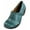 Aqua, variant on Nurse Mates Bryar Lightweight Leather Medical Nursing Clogs Slip-On Doctor Shoes, 37867 Steel / 11C/DUS