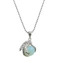 thumbnail image 2 of 3x Colgante Colr de Cadena del de Envoltura de Piedras Sunnimix Colgantes, 2 of 8