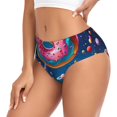 thumbnail image 2 of Balery Colorful Donut Ropa Interior de Algodón para Mujer con Dibujo – Braguitas Cómodas y Elásticas, Estilo Clásico-Small, 2 of 6