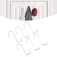 thumbnail image 4 of Gancho De Puerta, Resistente Percha De Puerta De 6 Piezas Para Baño, 4 of 8