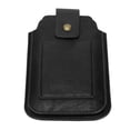 thumbnail image 3 of Bolsa de Cinta, Evita Manchas para Hombres retro Teléfono de Cuero 2 Teléfono Móvil Portátil para Trabajos Al Aire Libre, 3 of 7