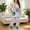 *Gray, variant on Women's Floral Print 2 Piece Pajama Set, Short Sleeve Top and Capri Pants Loungewear with Pockets for Summer b-Green,Women's Plus M
