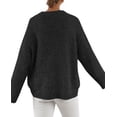 thumbnail image 5 of Suéter PRETTYGARDEN de cuello redondo, tejido grueso y peludo, talla XL, 5 of 5