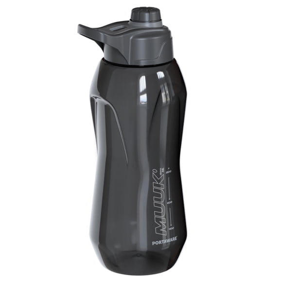 Botella Portaware Muuk 1.5 Litros Plástico Gris