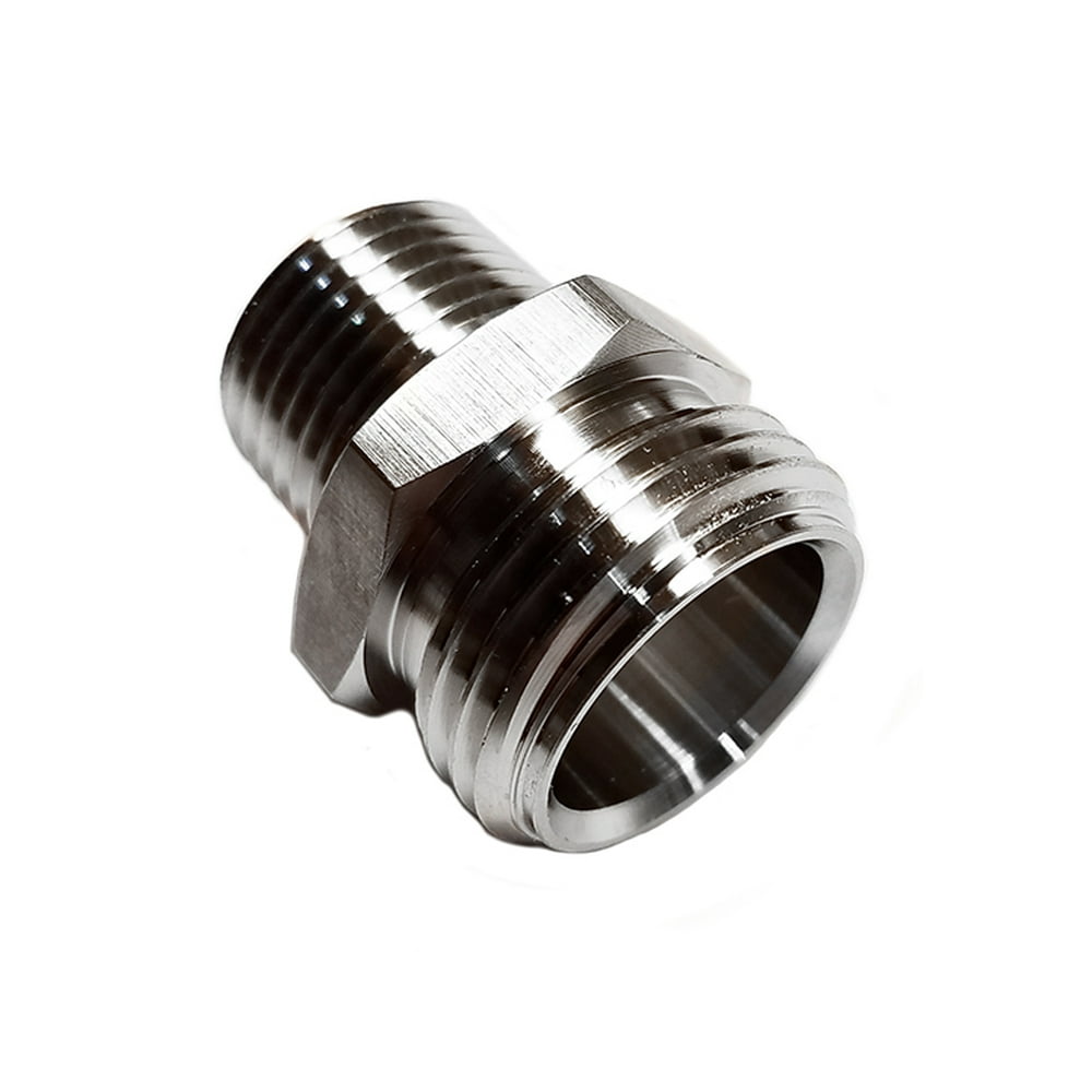 Stainless Steel Garden Hose Adaptor - Walmart.com - Walmart.com