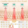 thumbnail image 4 of Red Light Therapy Mask Set, Led Mask Light Therapy for Face, Near-infrared Light 850nm and Red Light 630nm, 4 of 7
