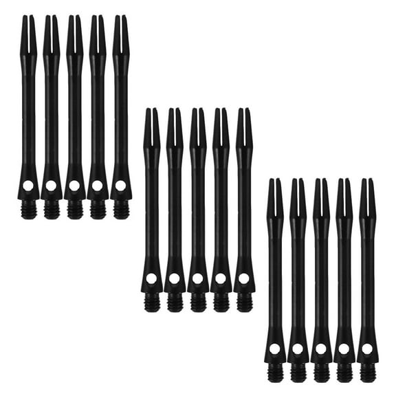 Qnmwood 15Pcs Stainless Steel Tip Dart Set for Professional Outdoor Dartboard Gaming