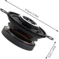 thumbnail image 2 of Generic 2pcs High Fidelity Coaxial Car Speakers Auto Stereo System Dome, 2 of 6