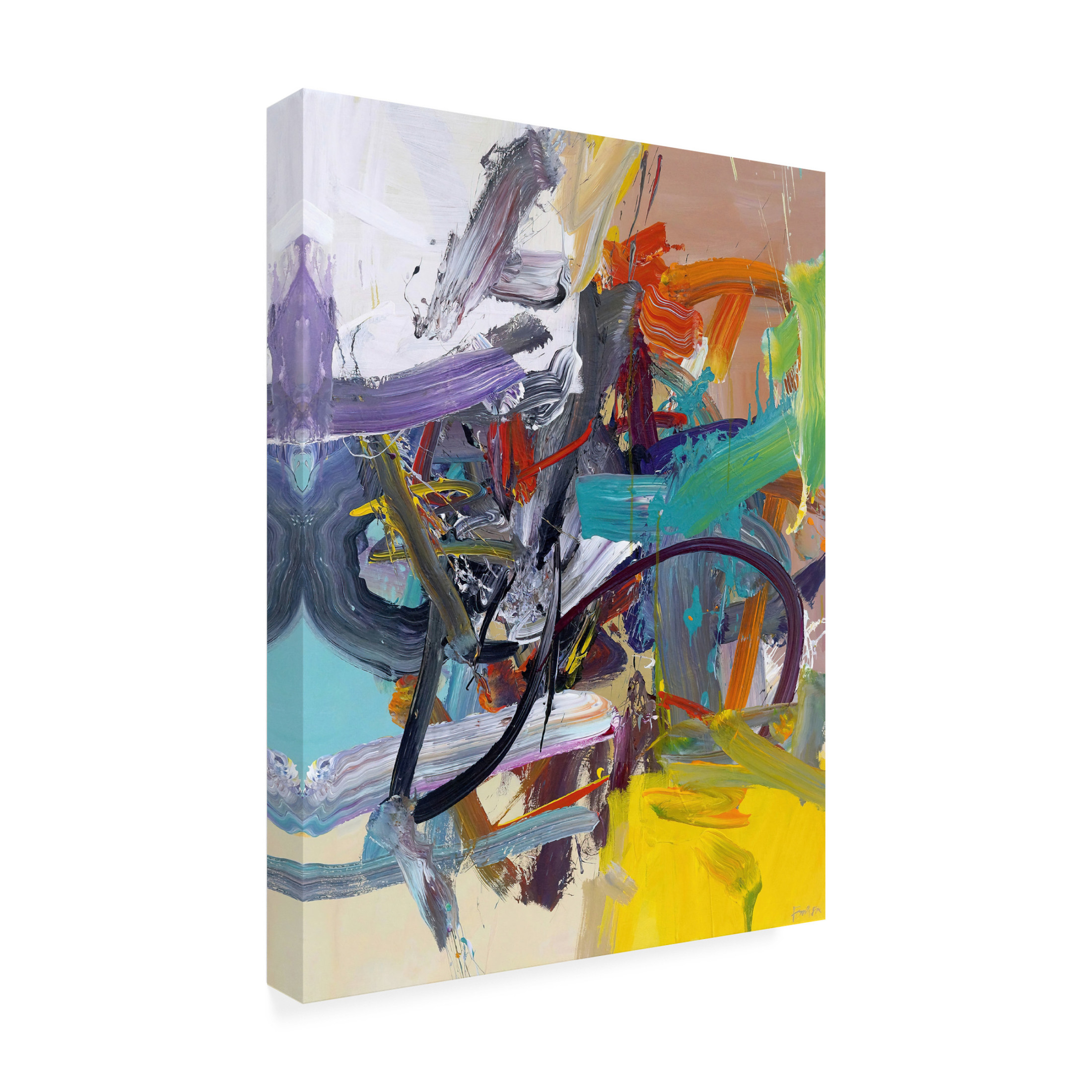 Canvas Wall Art - Fong Fai 'One Of These Days' Wall Art for Living Room, Bedroom, or Office Décor by Trademark Fine Art - 14 x 19 Inches
