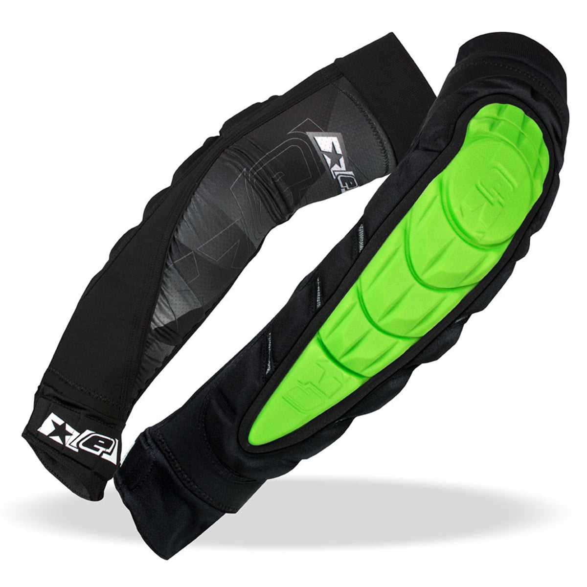 XL Planet Eclipse Overload HD Core Green Knee Pads 