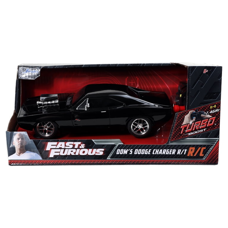 Jada Toys Fast and Furious 7.5 Inch RC 1970 Dodge Charger Vehicle