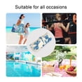 thumbnail image 5 of 2 Pack Wet Dry Bags,Classic Blue Bow Pattern Waterproof Reusable Dual Zipper Bags for Swimwear, Gym Clothes, Toiletries, Baby Diapers, 5 of 8
