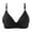 Black, variant on VerPetridure Bras for Women Wirefree Woman's Comfortable Lace Breathable Bra Underwear No Rims