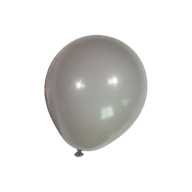 Matsuzay 1 Juego de adornos de fiesta de globos de látex, accesorios de fotografía, decoraciones de cumpleaños, suministros de boda creativos Kits de decoración para fiestas Gris