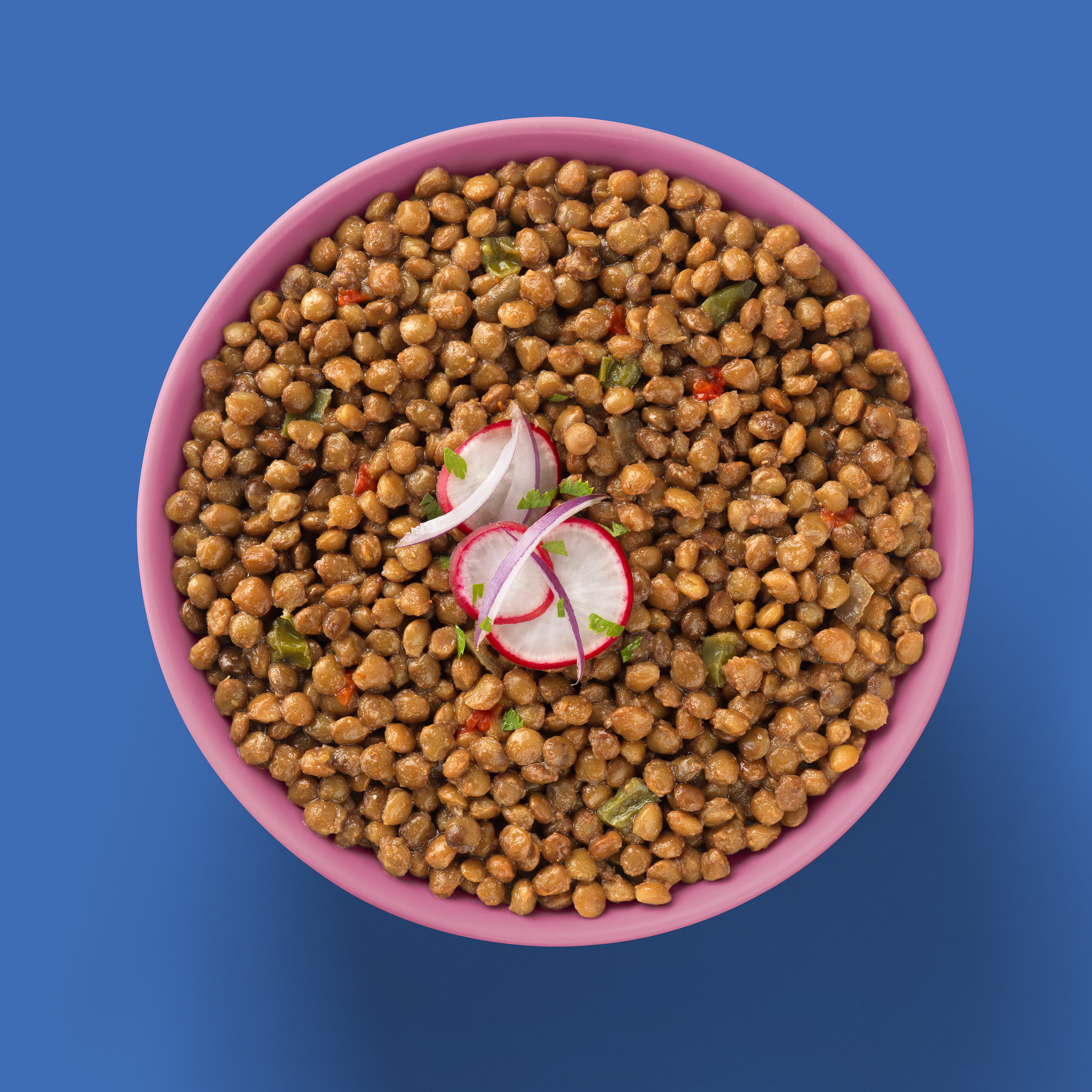 FILLO'S Peruvian Lentils Mild, 10 oz, 6 Count