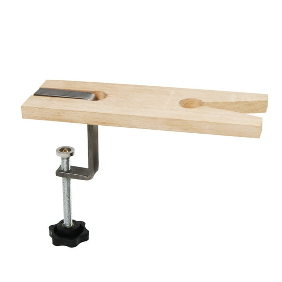 Bench Pin Clamp Set V-Slot for Jewelry Workbench Wooden Jewelry Clamp Tool