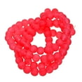 thumbnail image 6 of HOMYL 2xTransparent Frosted Glass Round Beads 8mm for Jewelry Craft Making Red 2 Pcs, 6 of 8