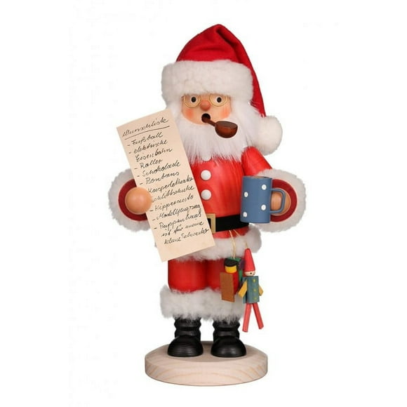 Ulbricht Fumeur Santa Claus avec Liste de Cadeaux