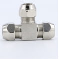 thumbnail image 1 of 10 Pcs Raccords Pneumatiques Type T 4 6 8 10 12 14 16mm Tube de Compression Connecteur de Raccord de Tube de Compression, Facile à Utiliser, 1 of 2