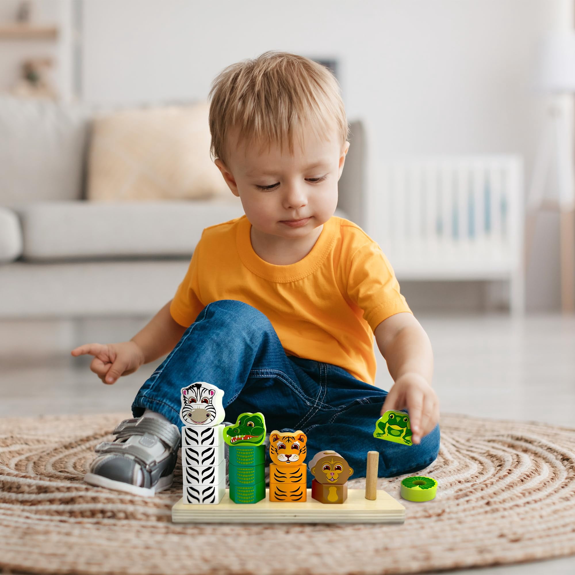 Sensory Builder Blocks, Set of 50